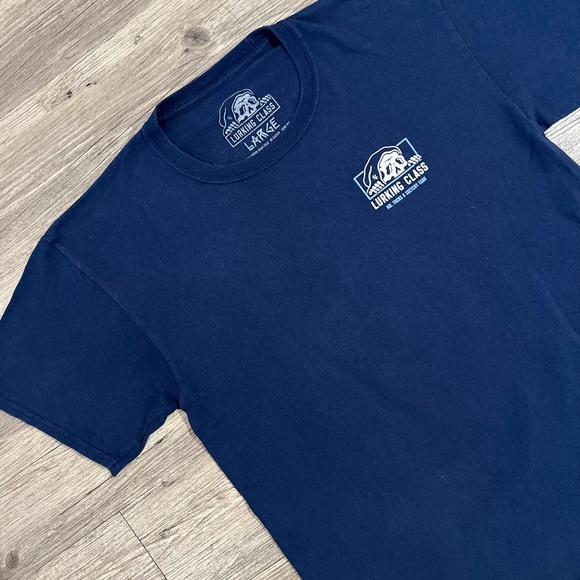 Lurking Class by Sketchy Tank x Mr. Tucks Chapter 2 Navy T-Shirt - Picture 3 of 7